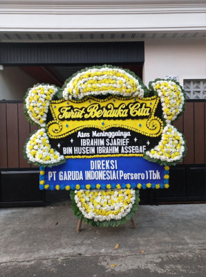 Papan Bunga Duka di Mekar Bersatu