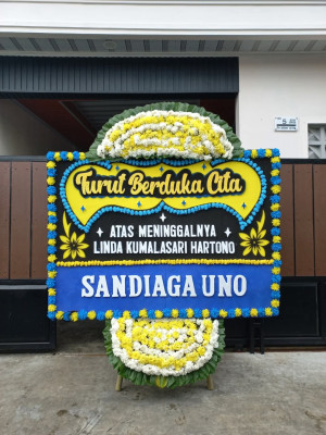 Papan Bunga Duka di Mekar Bersatu