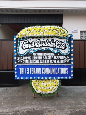 Papan Bunga Duka di Mekar Bersatu